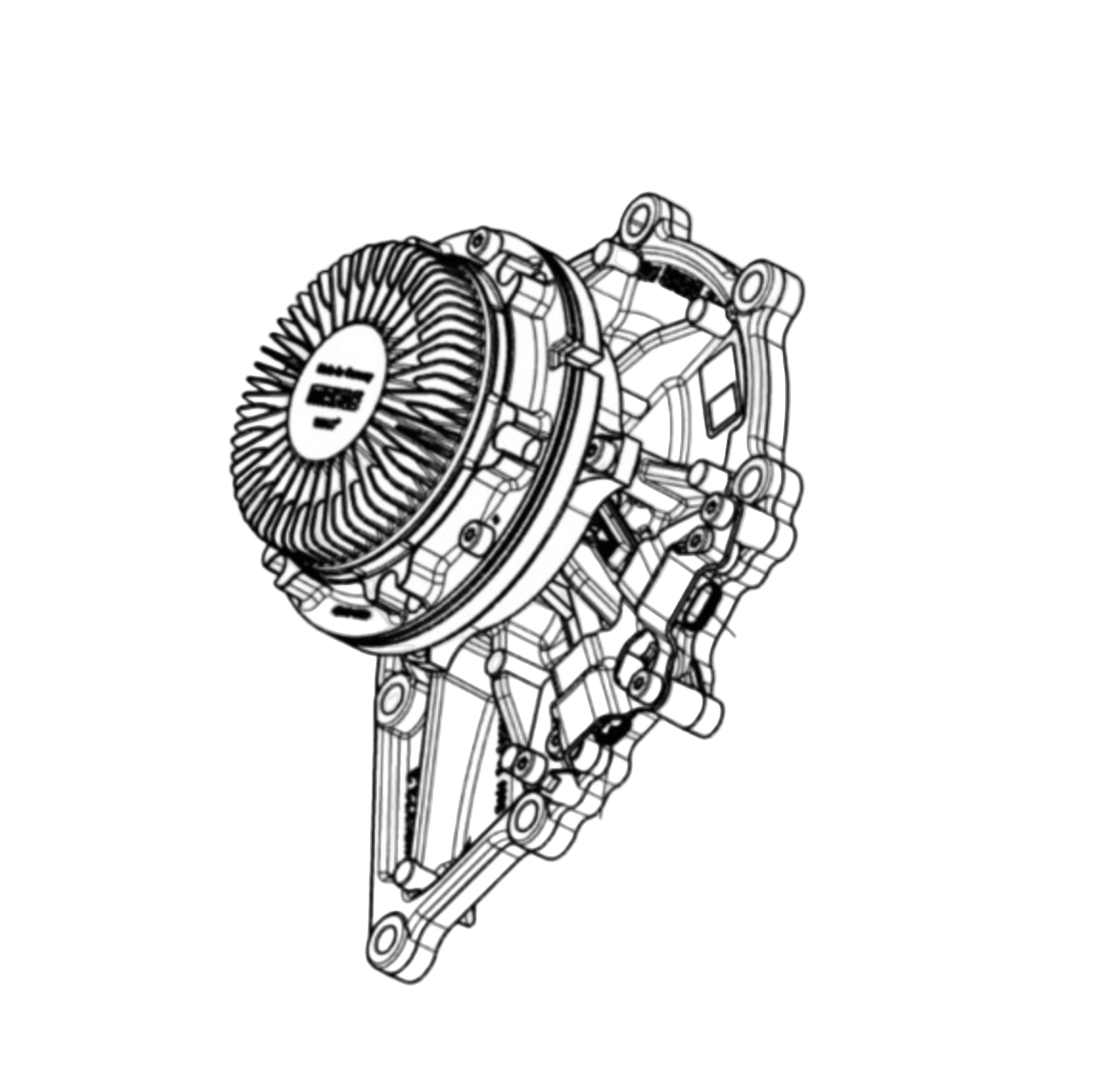 DDE EA4722002801 | LU COOLANT PUMP