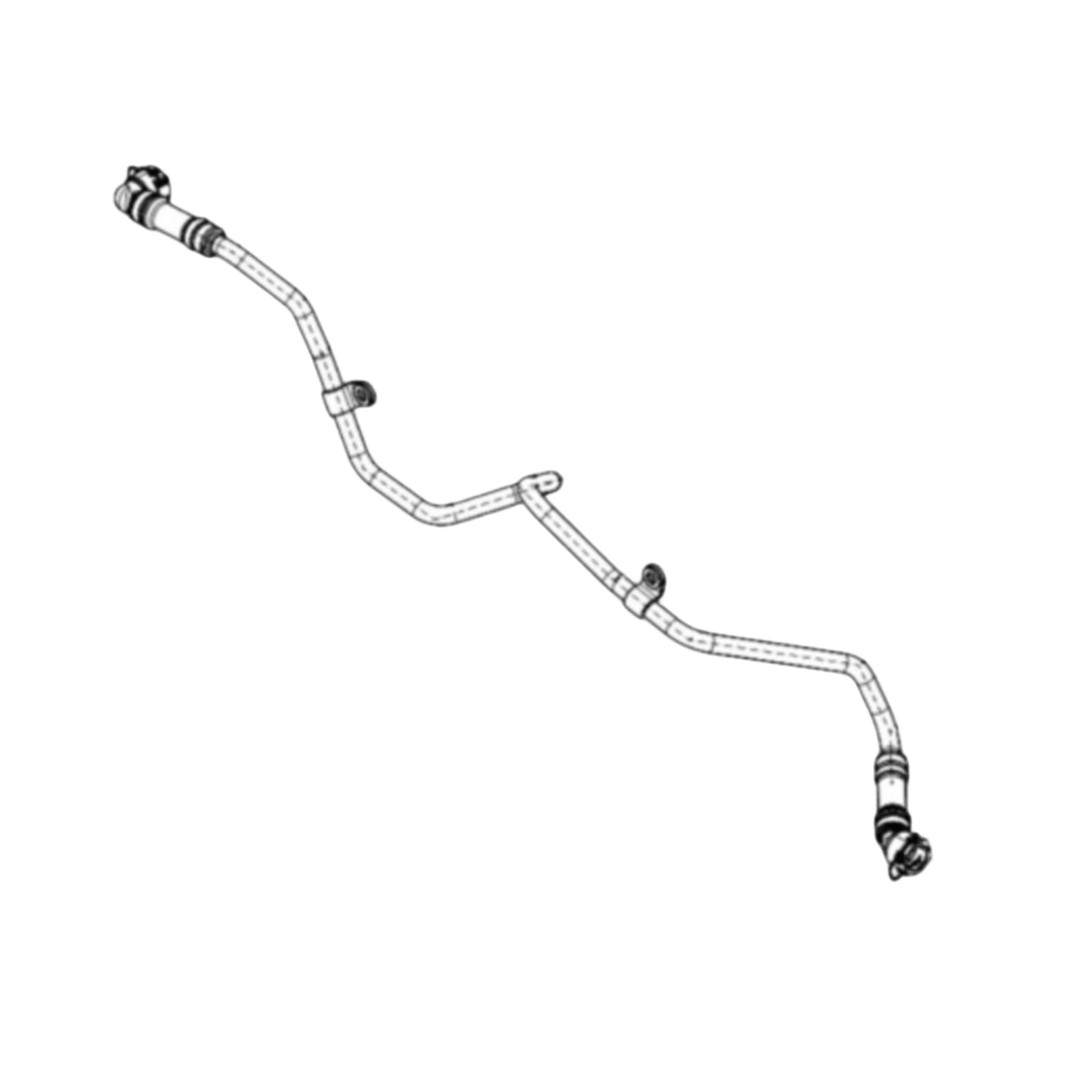 DDE A4722004251 | COOLANT LINE AIR COMPRESSOR DD16 EPA07/EURO 4