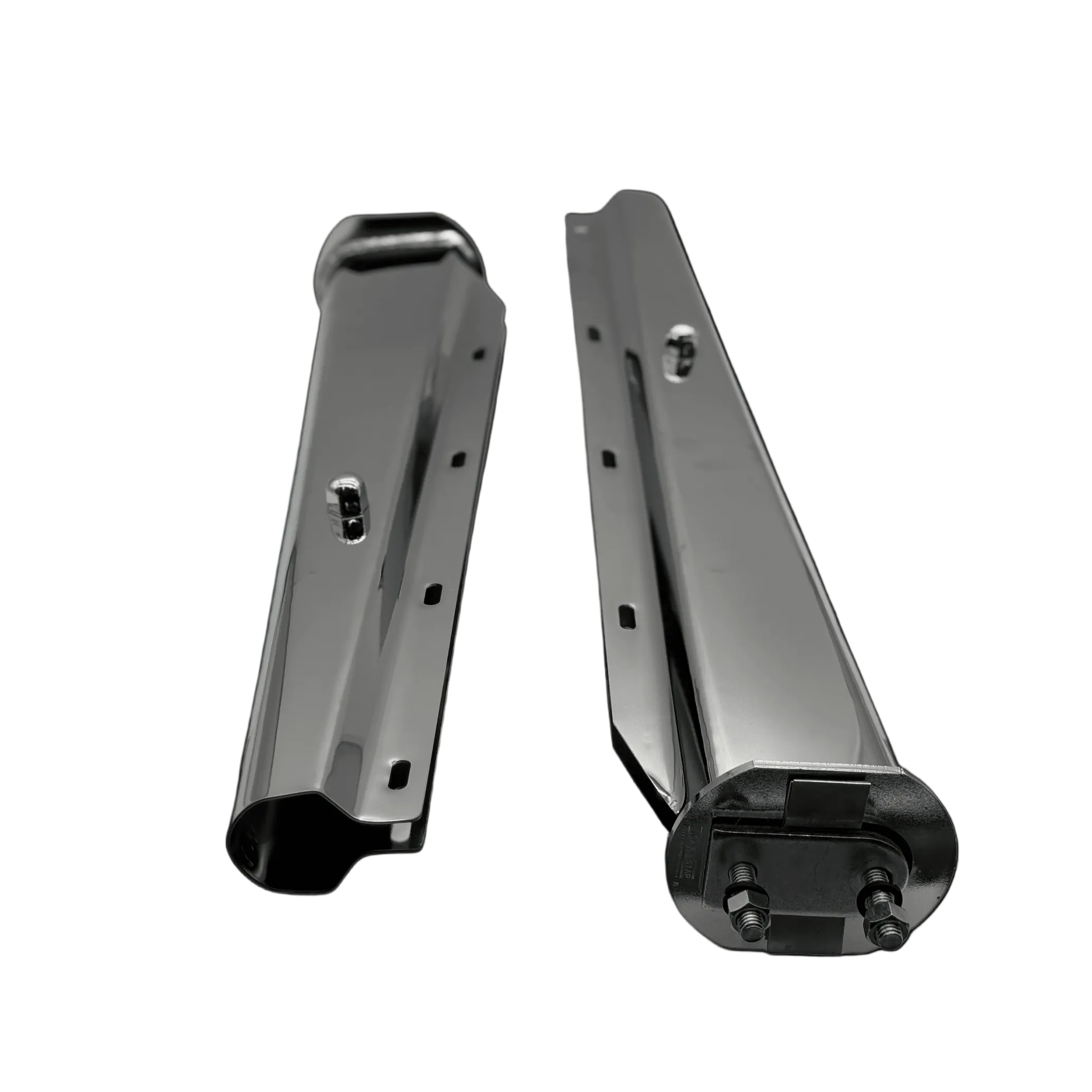 Mug Flap Hangers Chrome, 30``, PAIR